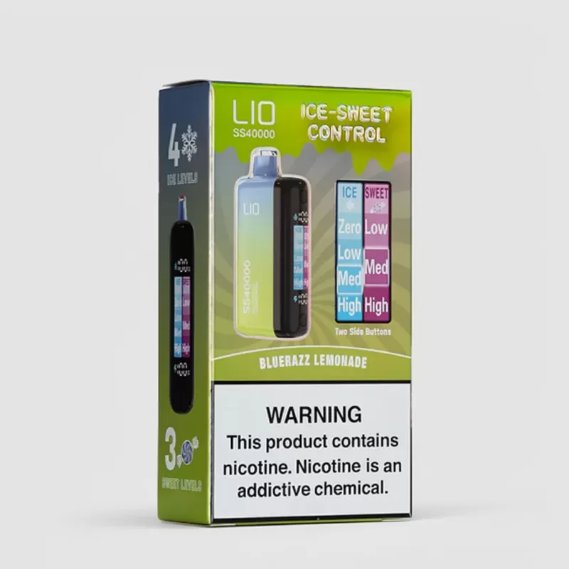 iJOY LIO SS40K 40000 Puffs Disposable Vape – 20mL 3D Screen - Image 3