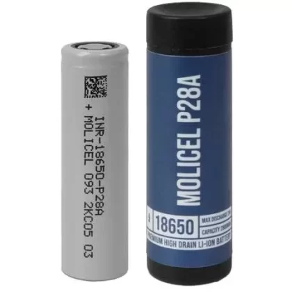 Molicel P28A 18650 25A 2800mAh Battery - Ejuicewarehouse