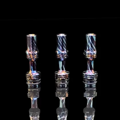 Tombo Giri Darkness Timascus mtl Drip Tip – Four One Five