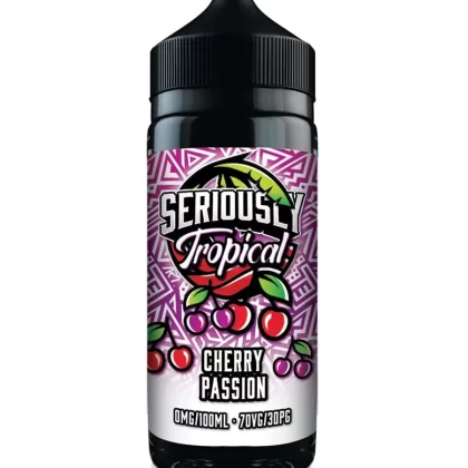 Cherry Passion (Tropical) Seriously E Liquid 100ml – 70VG - Vapestorm Co