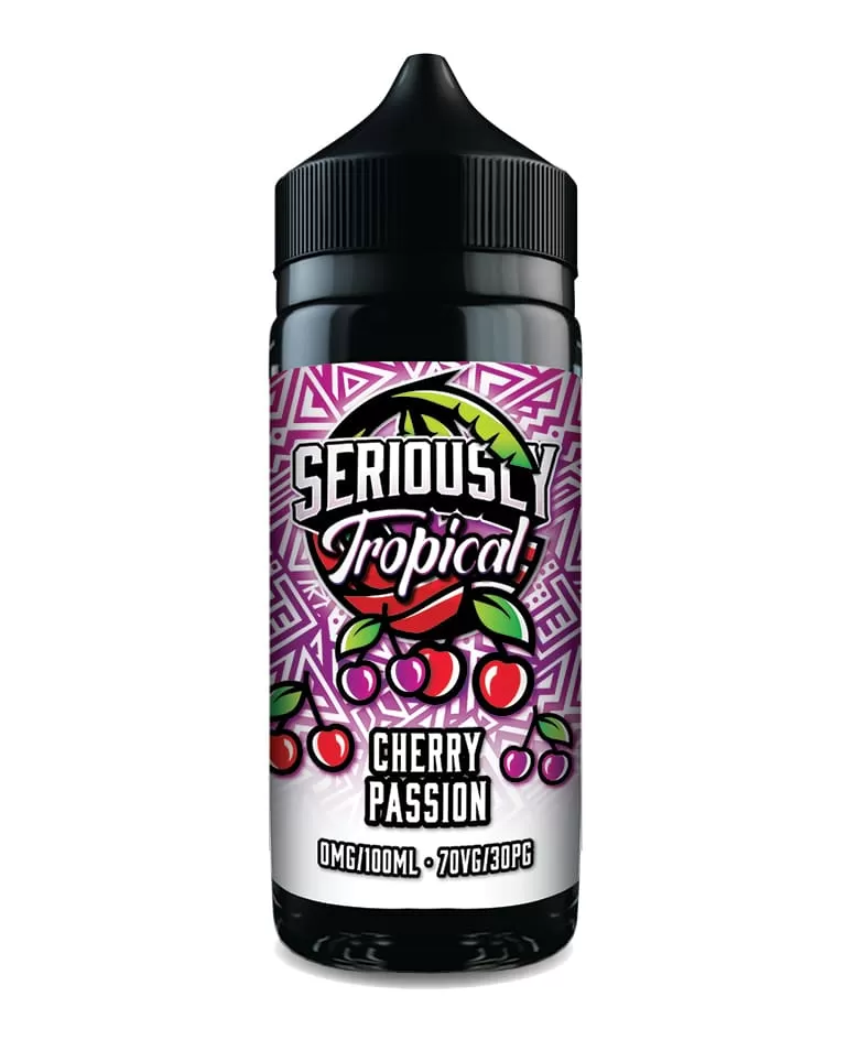 Cherry Passion (Tropical) Seriously E Liquid 100ml – 70VG - Vapestorm Co