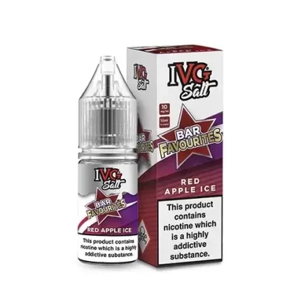 RED APPLE ICE NICOTINE SALT E-LIQUID BY IVG SALT BAR FAVOURITES