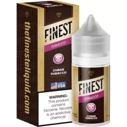 The Finest Tobacco Edition Cuban Tobacco 30ml Salt E-Liquid