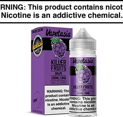 GRAPE BY VAPETASIA KILLER FRUITS 100ML - Vapejuice