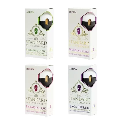The Standard By Black Market HHC Blend Disposable Vape Kit 2g