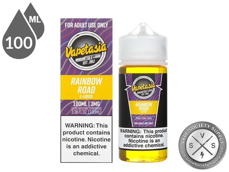 Rainbow Road Vapetasia 100ml - Image 2