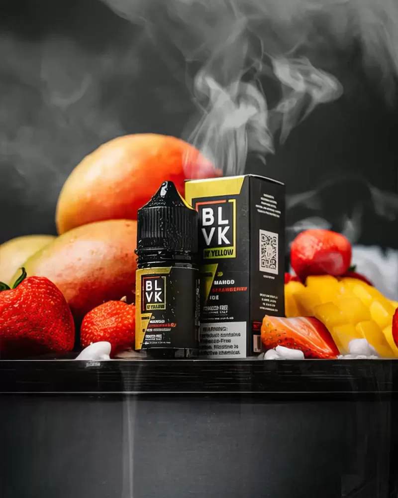 BLVK N'Yellow series - Nic Salt - Mango Passion Ice / 50mg - Image 3