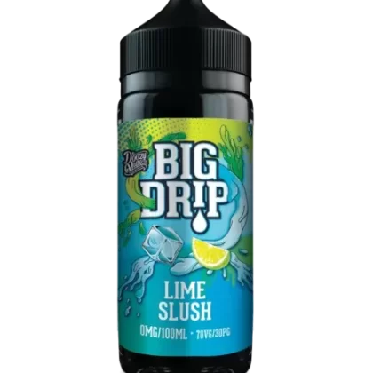 LIME SLUSH E LIQUID BY BIG DRIP – DOOZY VAPE 100ML 70VG