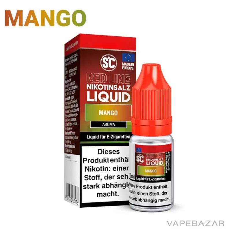 SC Red Line Nikotinsalz Liquid – Mango - Vapebazar
