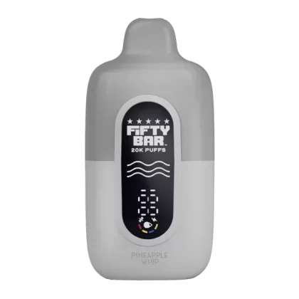 Pineapple Whip Fifty Bar 20K (Silver Series) - Customer Group#Consumer~Nicotine#20mg~Size#Single>5 Pack