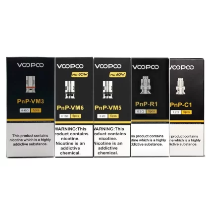Voopoo PNP Coils (DRAG S – DRAG X) 5 Pack