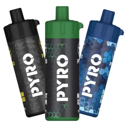 PYRO 12000 PUFFS MTL / DTL DISPOSABLE VAPE - 3 mg / Mint