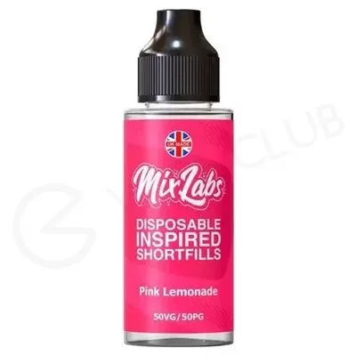 Pink Lemonade Shortfill E-Liquid by Mix Labs 100ml