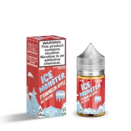 Ice Monster Salt E-Liquid – Strawmelon Apple 30ml