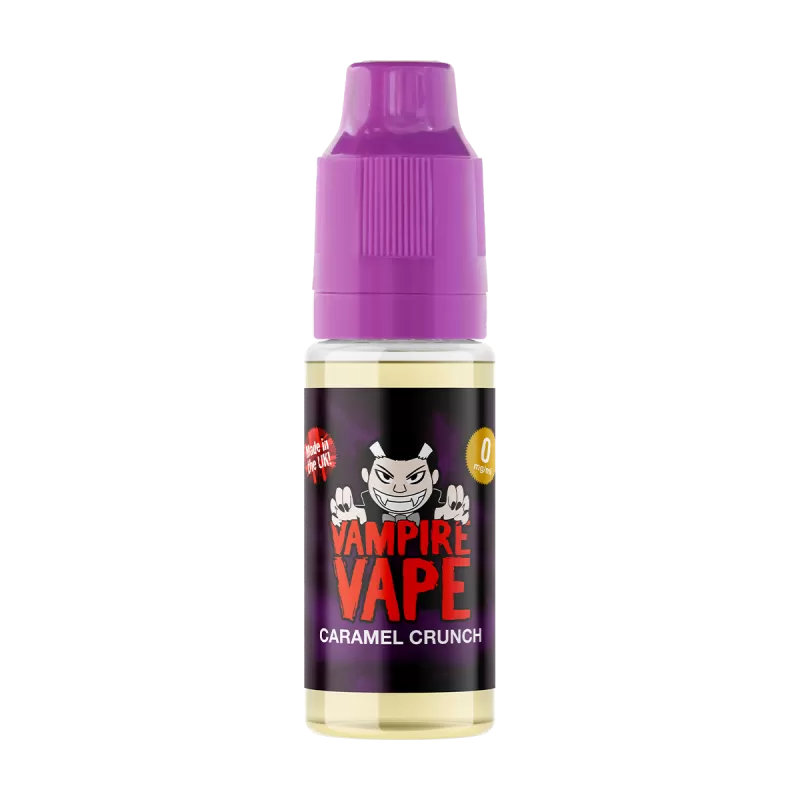 Caramel Crunch by Vampire Vape 10ml - 18mg (Discontinued)