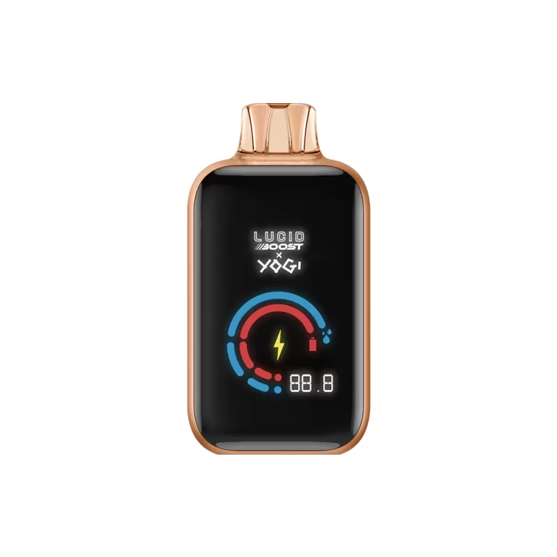 LUCID BOOST x YOGI 20,123 Puff Disposable Device - 20,123 Puffs - Sour Strawberry Punch - Image 3