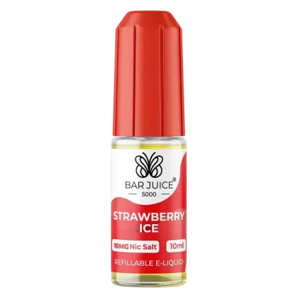 Bar Juice 5000 Strawberry Ice Nic Salt Vape Juice 10ml