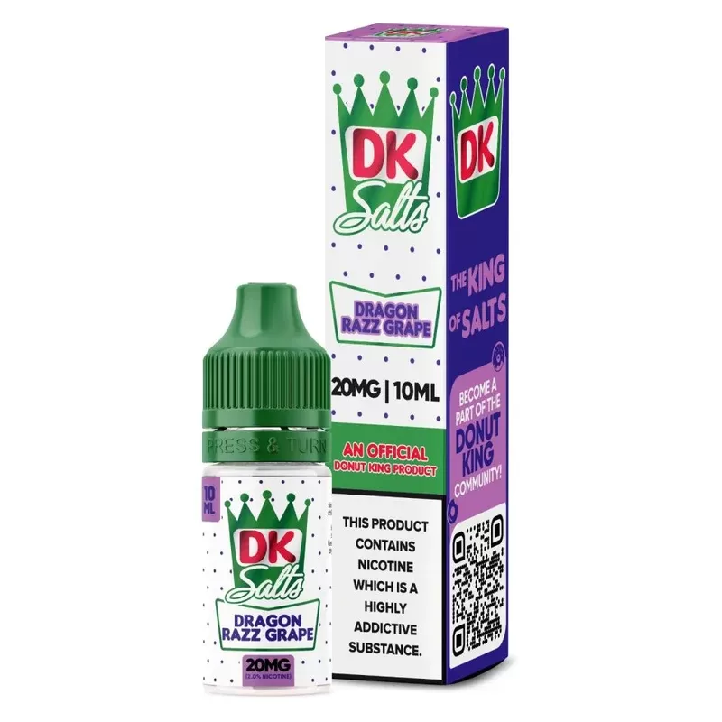 Dragon Razz Grape 10ml Nicsat Eliquid by DK Salts