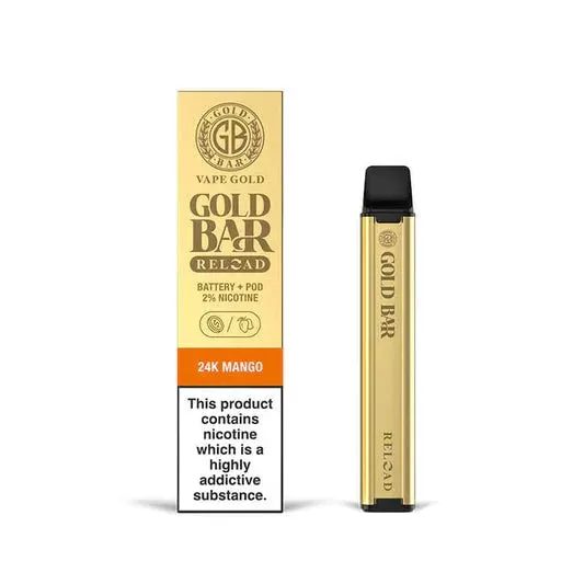 Gold Bar Reload Prefilled Pod Vape Kit - Hawaiian Sunrise