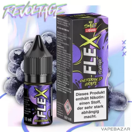 Revoltage Flex – Overdosed Grape - Nikotinfrei, 10mg/ml