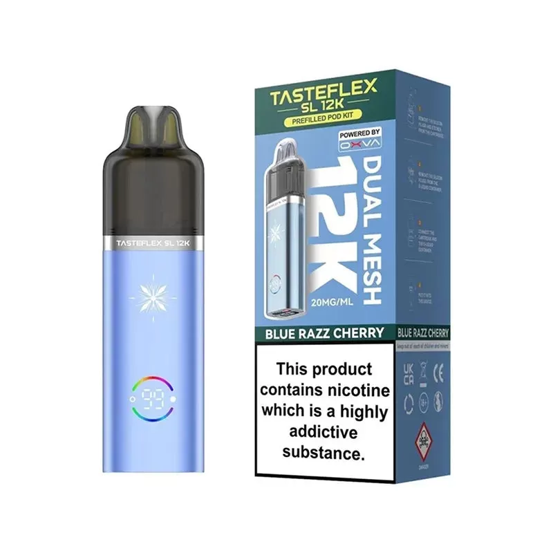 Oxva Tasteflex SL 12K Vape Kit - Fizzy Cherry - Image 2