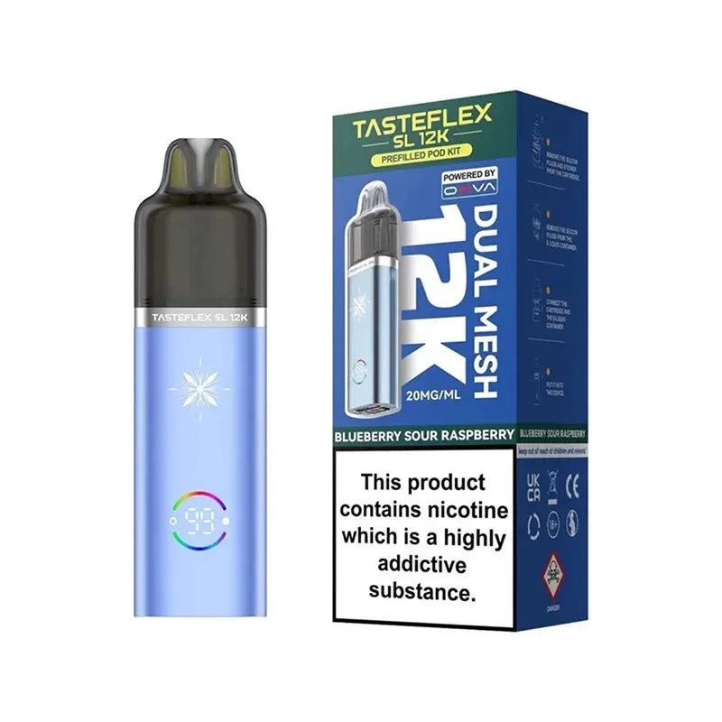Oxva Tasteflex SL 12K Vape Kit - Fizzy Cherry - Image 3
