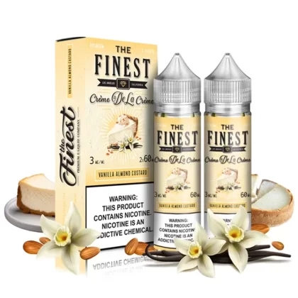 The Finest Vanilla Almond Custard E-juice 120ml - Ejuicewarehouse