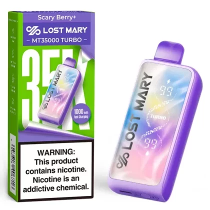 Lost Mary MT35000 Turbo [35000 puffs] – Scary Berry
