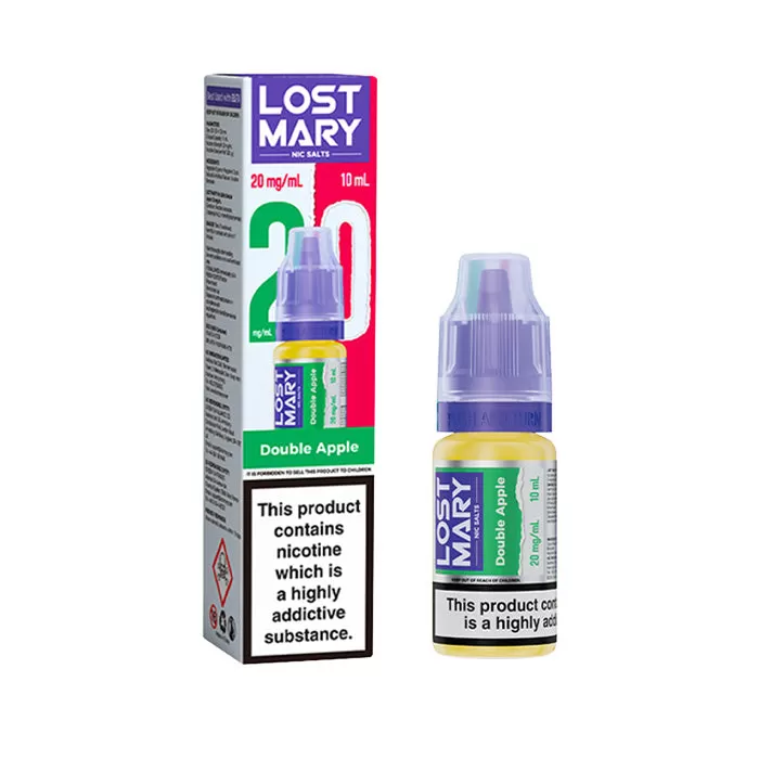 Double Apple Nic Salt E-Liquid by Lost Mary - 20mg - High Strength