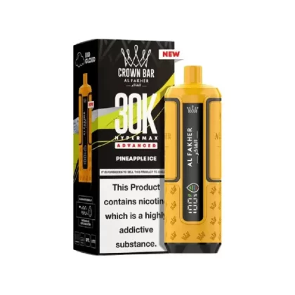 Al Fakher 30K Hypermax Prefilled Pod Kit Pineapple Ice - Strength#20mg (4120A6)
