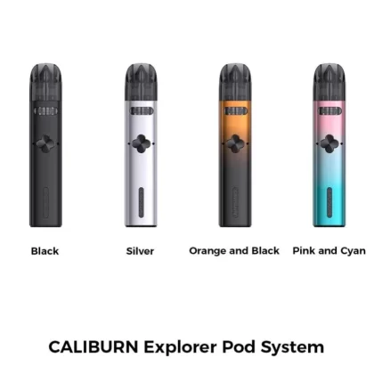Uwell Caliburn Explorer 36W Pod Vape Kit - Black