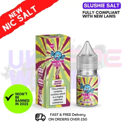 Slushie Salts Twister Lollipop E Liquid