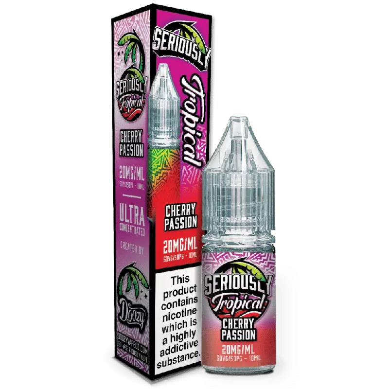 Doozy Seriously Tropical Nic Salt E-Liquid Cherry Passion - Nicotine Strength#20mg>10mg>5mg (884AE9)