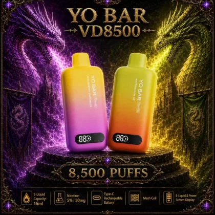 YO BAR VD8500 - Rainbow Candy - Vapeciga