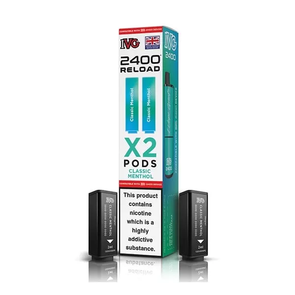 IVG 2400 Reload 2-In-1 Prefilled Replacement Pods - Vape Co - Image 3