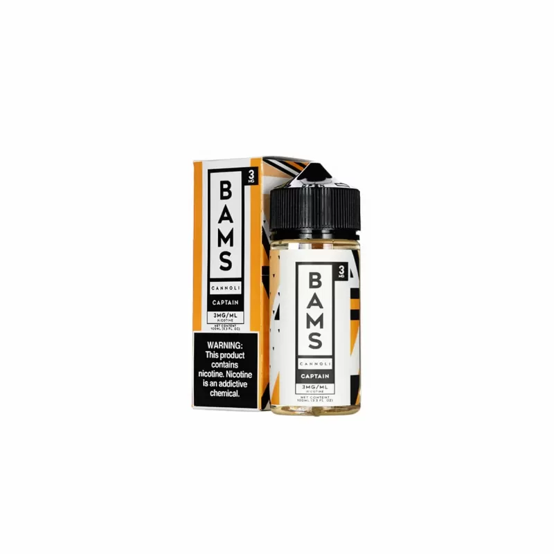 BAMS Cannoli – Captain Cannoli Cereal E-Liquid 100mL 3mg