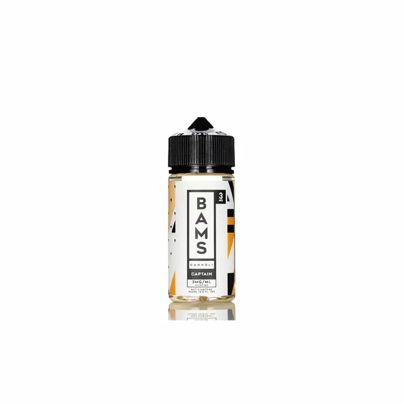 BAMS Cannoli – Captain Cannoli Cereal E-Liquid 100mL 3mg - Image 2