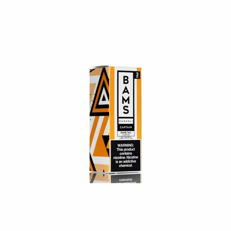 BAMS Cannoli – Captain Cannoli Cereal E-Liquid 100mL 3mg - Image 3