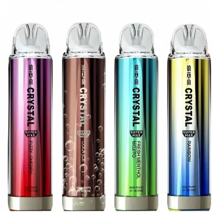 SKE Crystal 4500 Puffs Prefilled Vape Pod Kit – Box of 10