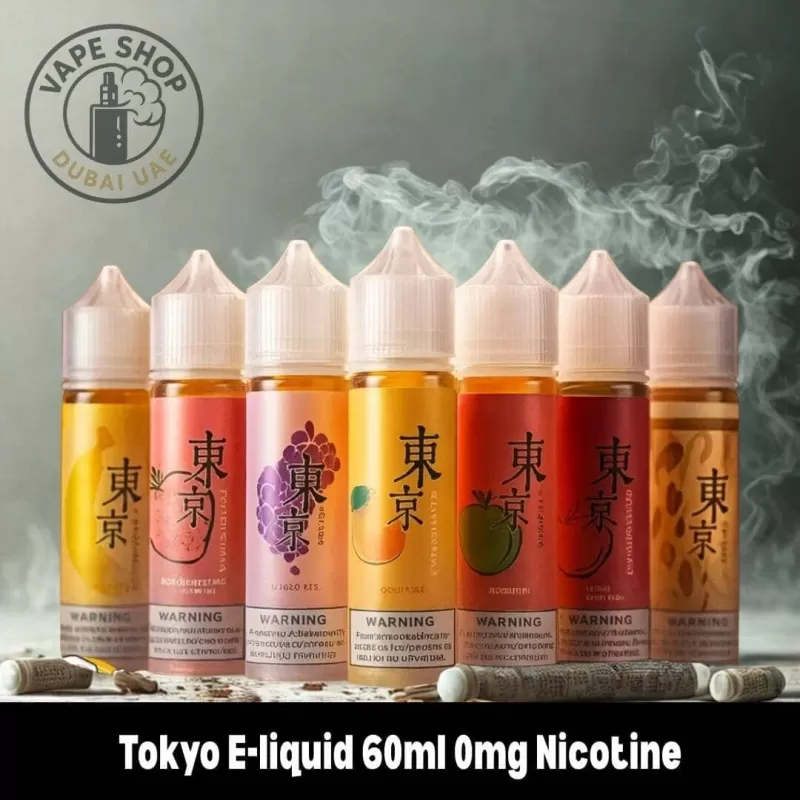 Tokyo E-liquid 60ml 0mg Nicotine - ICED FRUIT BOMB, Iced Hami Melon