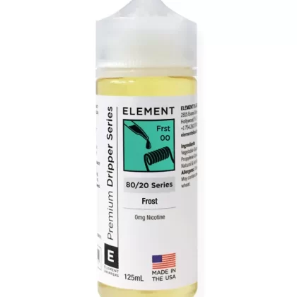 Frost Element E Liquid Dripper Series 120ml - 3mg