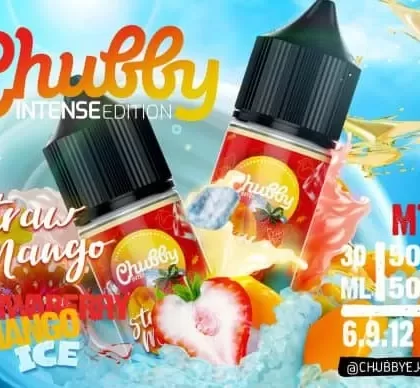 CHUBBY MTL STRAWBERRY MANGO ICE ELIQUID - Vape Product, Vape Product; Vape Product