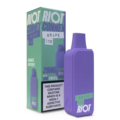 Grape Ice Riot Connex Pod - 20mg (2%)