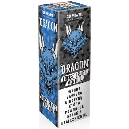 Liquid Dragon Salt 10ml 20mg Forest Fruits Menthol