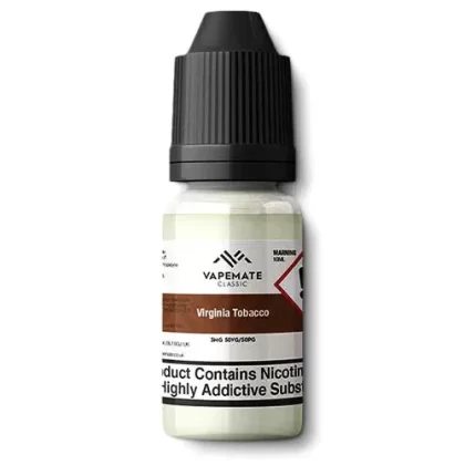 Virginia Tobacco by Vapemate - 12 mg/mL, 18 mg/mL