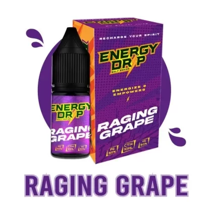 BINJAI ENERGY DRIP- RAGING GRAPE- 10ML