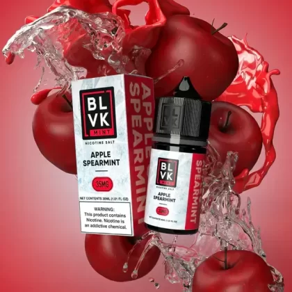 BLVK Mint Salt Apple Spearmint Vape e-Liquid 30mL - Vape Product, Vape Product