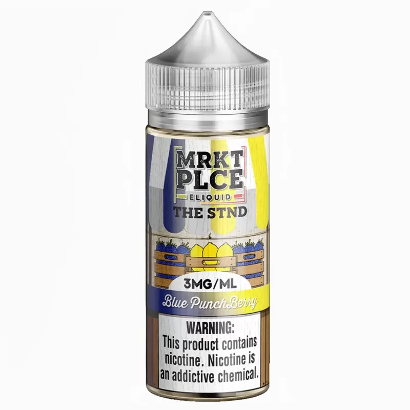 Blue Punch Berry – MRKT PLCE – 100mL, 70% VG, Vape Juice