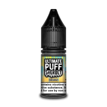 Ultimate Puff Sherbet Lemon 10ml Vape Juice - 10 Pack - Strength 6mg