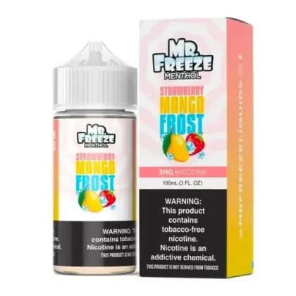 Strawberry Mango Frost E-Liquid by Mr. Freeze - Size#100ml~Nicotine#3MG>6MG